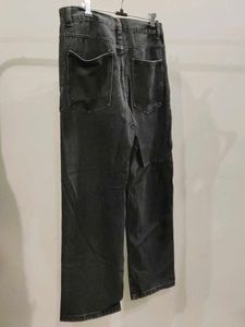 Baggy Gray Denim Jeans