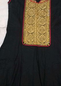 Black &amp; Gold Kurti