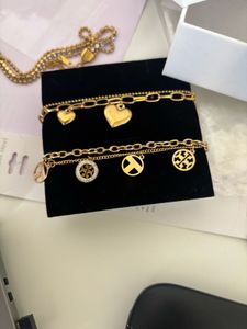 Set of 2 - Charm Bracelets Anti-tarnish