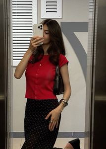 Sale❤️Polka Dot Mermaid Maxi Skirt🌹❤️