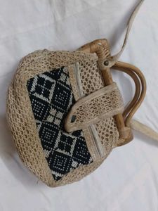 Woven Crossbody Bag