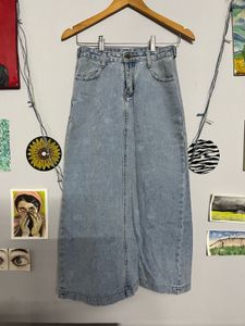 Denim Midi Skirt🩵💙🩵