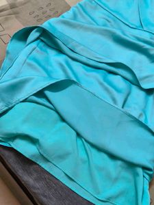 Vero Moda Blue One Shoulder Sheath Dress