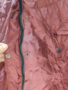 Maroon Padded Jacket upto XL XXL no flaws