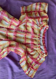 Plaid Top