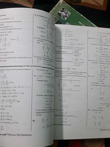 Together with Physics XII And Solution Manual