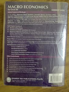 Macro Economics Book By Sandeep Garg - Class 12