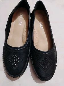 Black Casual Slip-on Shoes