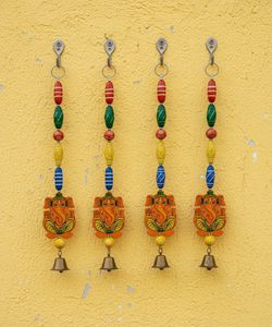 Ganesha Beaded Door/Wall Hanging set of 4