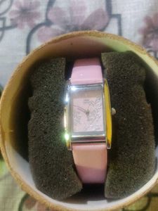 A Pink Wrist Watch