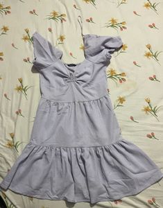 Cute Purple Mini Dress
