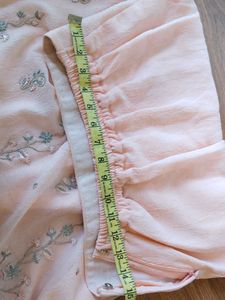 Peach Lehenga Choli dupatta set