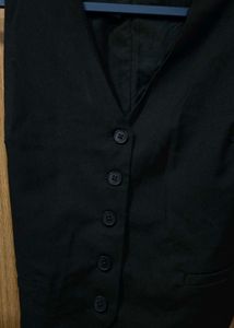 Chic Black Vest