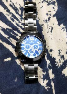 Eagle Time Blue Chronograph Watch