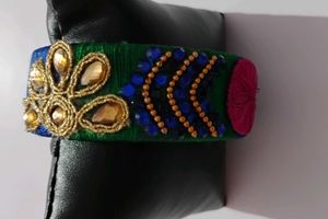 Silk Thread Bangle Set