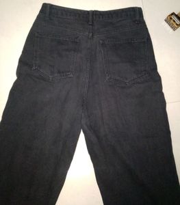 Baggy Black Denim Jeans