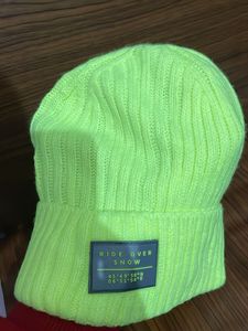 Neon Yellow Beanie