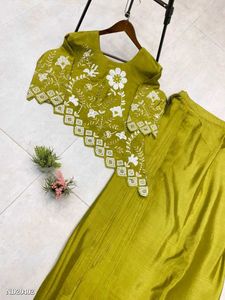 Green Skirt Top