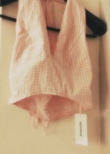Pink Halter Top