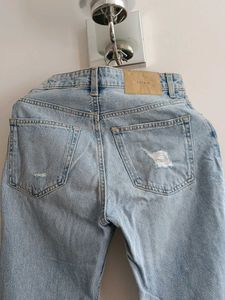 Ripped Light Wash Jeans