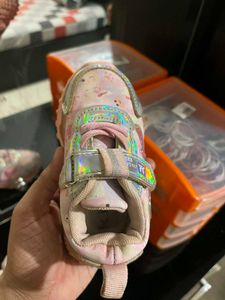 Toddler Pink Sneakers - Size 23