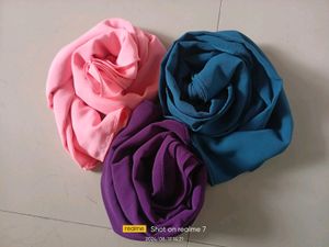 Ciffon Hijabs Combo Set Of 3