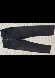 Colarado charcoal wash straight leg jeans