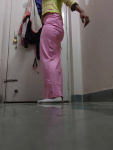 Lyra Cotton Spandex Light Pink Saree Shapewear