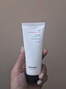 Minimalist SPF 50 Sunscreen
