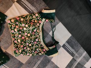 Green Lehenga Choli