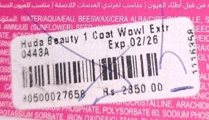 Original Huda Beauty One Cost Wow Mascara