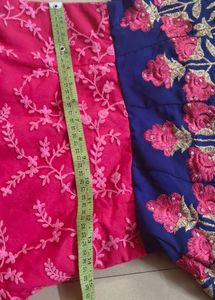 Ethnic gown kids heavy embroidery and mirror work