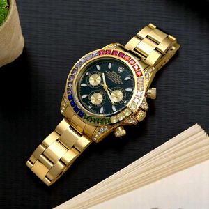 ROLEX RAINBOW DAYTONA MENS PREMIUM QUALITY WATCH