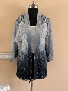 Ombre Lace Kimono
