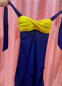 Colorblock Beach Dress
