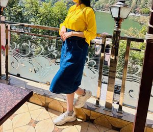 Denim Trending midi Dress