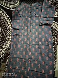 Comfortable Grey Kurta