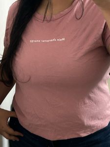 Pink Graphic T-Shirt