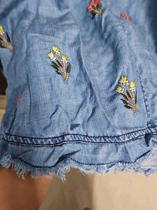 Stylish Denim Top