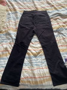 cuodroy pants,self textured,belbottoms/bootcut