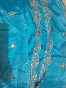 💙 Heavy Designer Dupatta - Never Used 💙