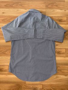 Blue Patterned Shirts