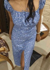 Floral Slit Dress
