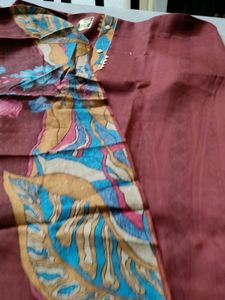 Brown Dress Material