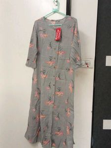 Floral Print Kurta - Elegant & Comfortable