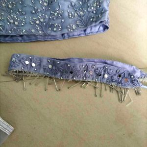 Crop Top With Belt