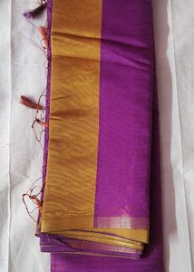 Elegant Purple Saree