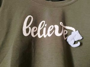 Olive Women Trendy T-shirt