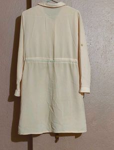 Blush Pink Shirt Dress