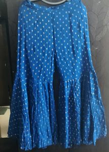 Blue &amp; Gold Kurta Set- Fixed Price